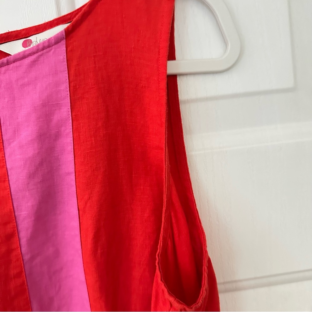 Boden New British Tilly Linen Dress Red Pop
10 Long - Picture 5 of 9